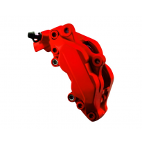 Foliatec Pintura Pinza Frenos Juego - Racing Rosso Mate - 3 Components